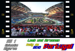 Rally de Portugal SS1 Estadio Algarve Loeb vs Hirvonen.wmv
